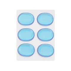 6pcs Drum Mute Pad Set Transparent Percussion Accessories