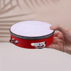 Educational Percussion Instrument Double Row Bell Drum Hand Pat Drum