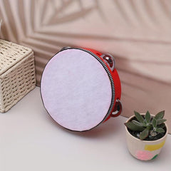 Educational Percussion Instrument Double Row Bell Drum Hand Pat Drum
