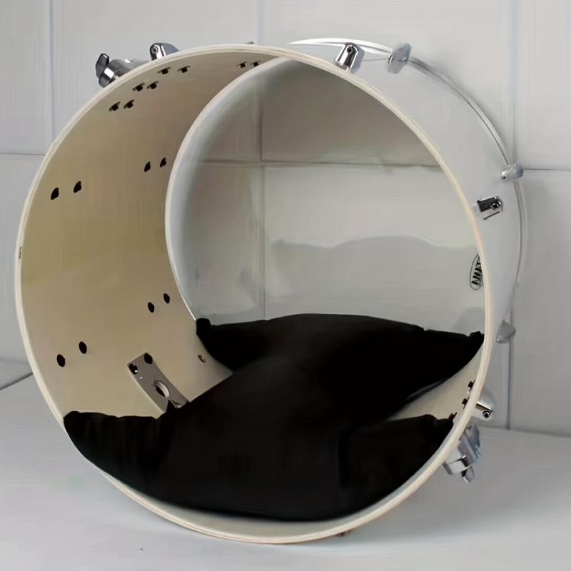 Bass Drum Pillow Sound Control for Enhanced Drumming