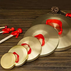 15 Copper Gongs Stage Performance Props Gongs