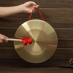 15 Copper Gongs Stage Performance Props Gongs