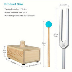 528HZ Tuning Fork Resonance Box Chakra Tuning Forks