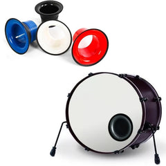 Bass Drum Enhancer Port Insert Enhancement Hole Drum Bottom Amplifier