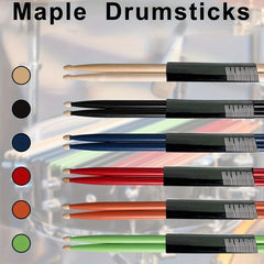 Maple Drumsticks 5A 7A Classic Wood Tip Drum Sticks