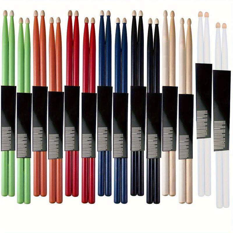 Maple Drumsticks 5A 7A Classic Wood Tip Drum Sticks