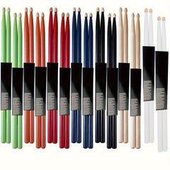 Maple Drumsticks 5A 7A Classic Wood Tip Drum Sticks