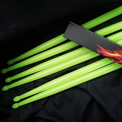 Fluorescent Nylon Glow Drumsticks 5A Stand Drum Hammer