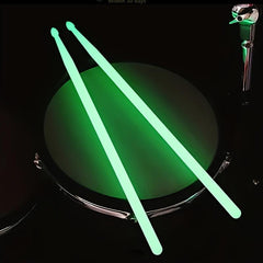 Fluorescent Nylon Glow Drumsticks 5A Stand Drum Hammer