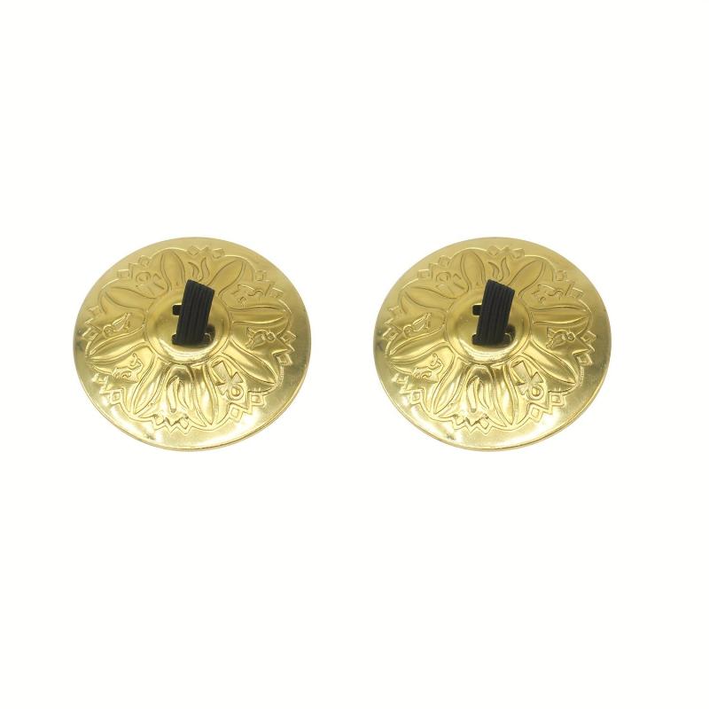 4pcs Finger Cymbals Belly Dance Brass Hand Cymbals