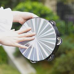 8 inch Laser Colorful Double Row Hand Drum
