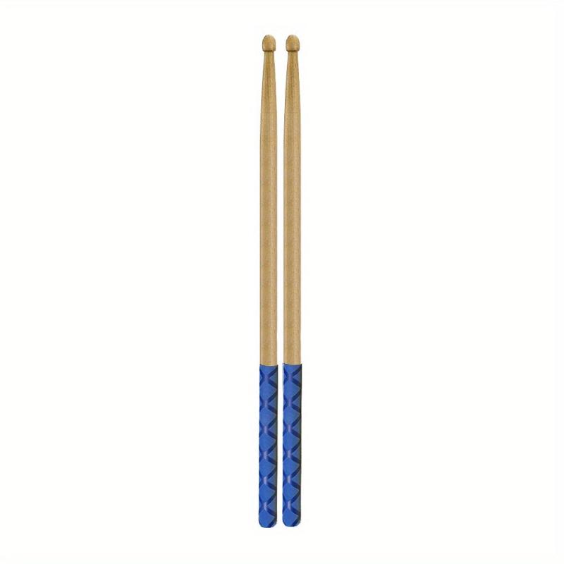 5 Color Plastic Drum Sticks w/Anti Slip Handles for Percussionists & Drummers