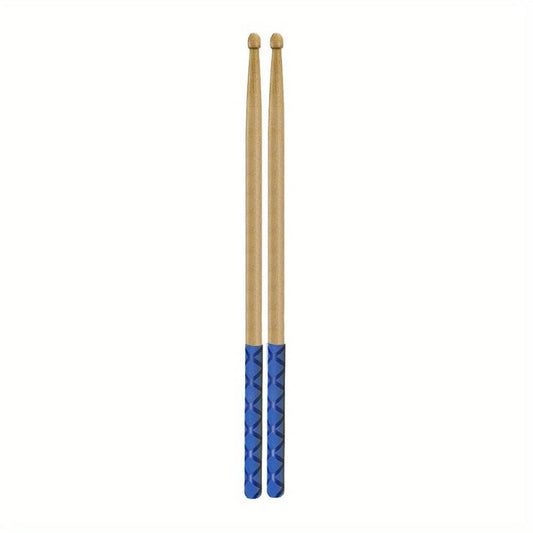 5 Color Plastic Drum Sticks w/Anti Slip Handles for Percussionists & Drummers