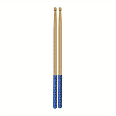 5 Color Plastic Drum Sticks w/Anti Slip Handles for Percussionists & Drummers