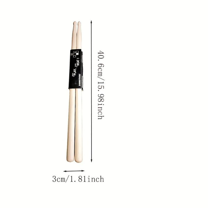 Classic Maple Wood 5A Drumsticks For Jazz Drum Exercise Percussion Instrument