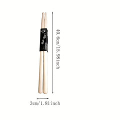 Classic Maple Wood 5A Drumsticks For Jazz Drum Exercise Percussion Instrument