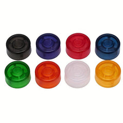 10pcs Footswitch Topper Plastic Bumpers Guitar Pedal Cap