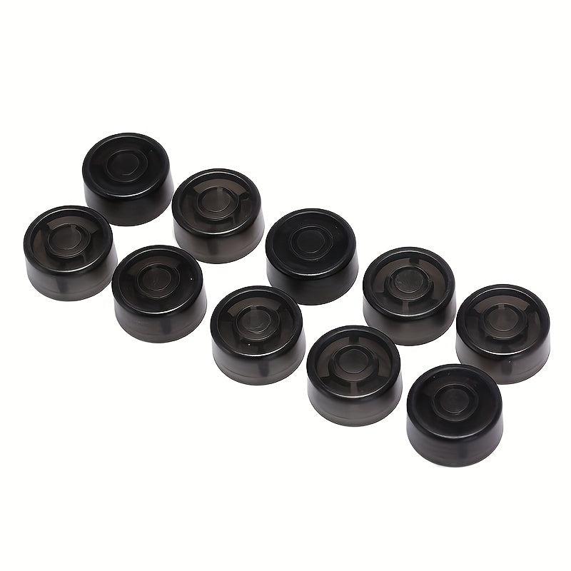 10pcs Footswitch Topper Plastic Bumpers Guitar Pedal Cap