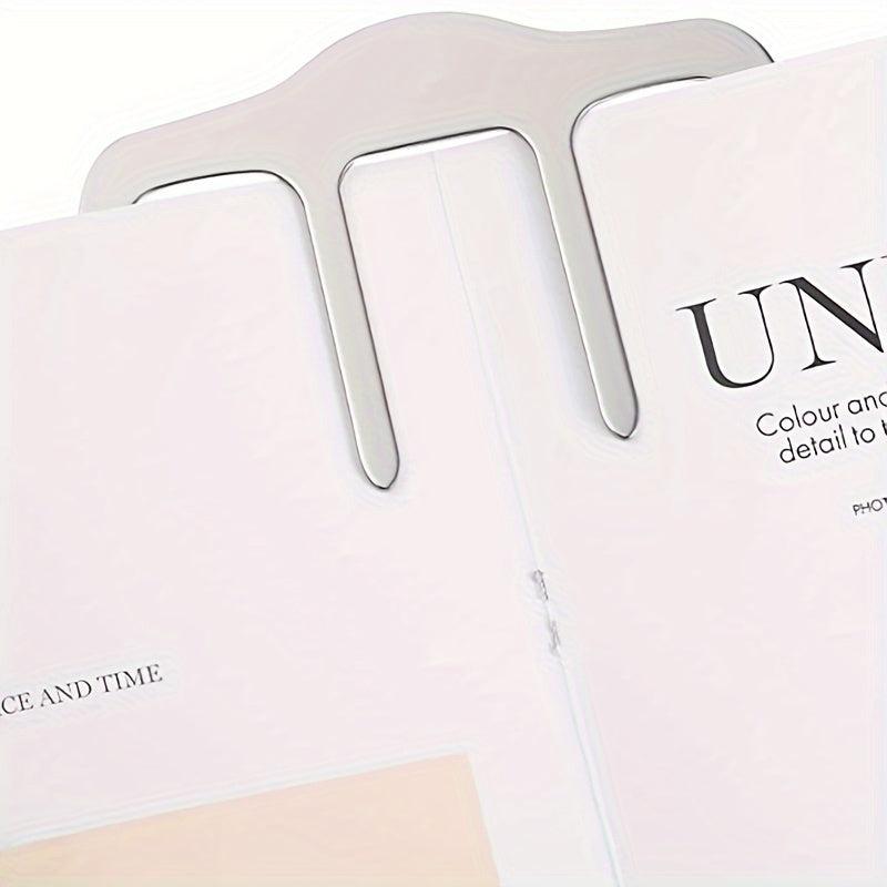 Golden Silvery Metal Music Book Clip & Page Holder