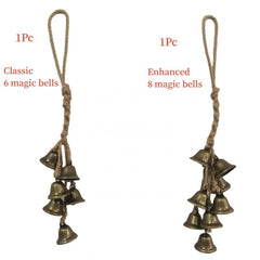 Witch Bells Doorknob Wind Chimes for Boho Home Decor