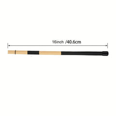 12pcs Drum Sticks Set 5A Maple Wood Drum Rods Drum Brushes Drum Dampeners