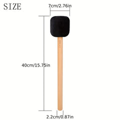 Long Plush Bass Drum Mallets for Symphonic Drums Gongs