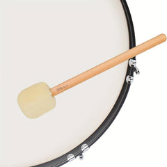 Long Plush Bass Drum Mallets for Symphonic Drums Gongs