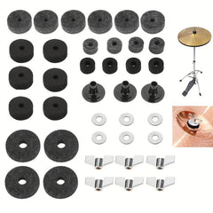 21pcs Cymbal Felts and Sleeves Set - Protect Your Cymbals
