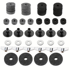 21pcs Cymbal Felts and Sleeves Set - Protect Your Cymbals