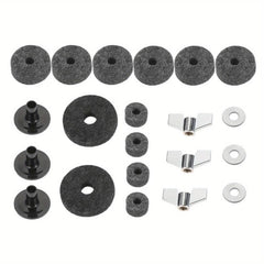 21pcs Cymbal Felts and Sleeves Set - Protect Your Cymbals
