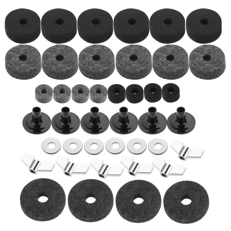 21pcs Cymbal Felts and Sleeves Set - Protect Your Cymbals