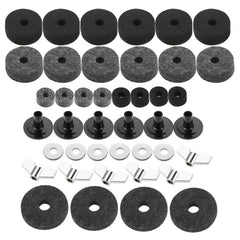 21pcs Cymbal Felts and Sleeves Set - Protect Your Cymbals