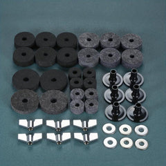 21pcs Cymbal Felts and Sleeves Set - Protect Your Cymbals
