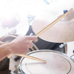 Classic Maple Wood Drumsticks with Wood Tip - 2 Pairs