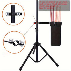 Drum Stick Storage Bag Large Capacity Strong And Durable