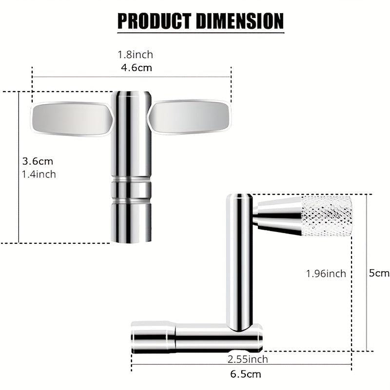 Universal Drum Tuning Key - Rocker Style for Snare Drums
