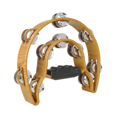 Orff Musical Instrument Coffee Wood Grain Hand Bell