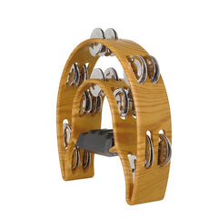 Orff Musical Instrument Coffee Wood Grain Hand Bell