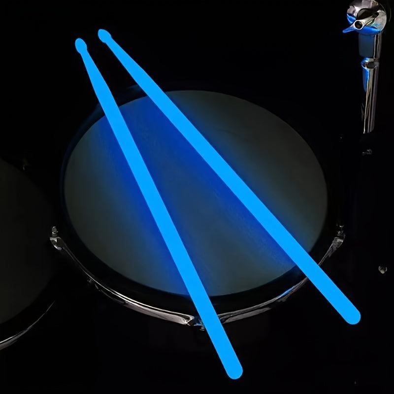 1Pair 5A Luminous Drum Sticks Glow In The Dark