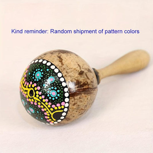 Professional Sand Ball Orff Percussion Instrument Coconut Shell Sand Hammer