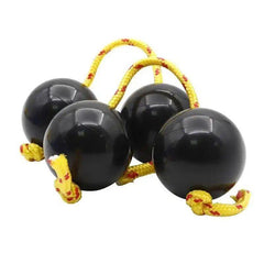 African Shaker Double Gourd Rhythm Percussion Fingertip Ball Instrument Sand