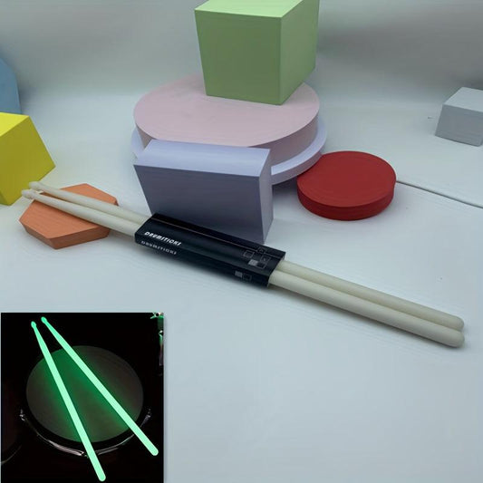 Enhanced Brightness Fluorescent Drum Stick Luminous Drum Stick Holder
