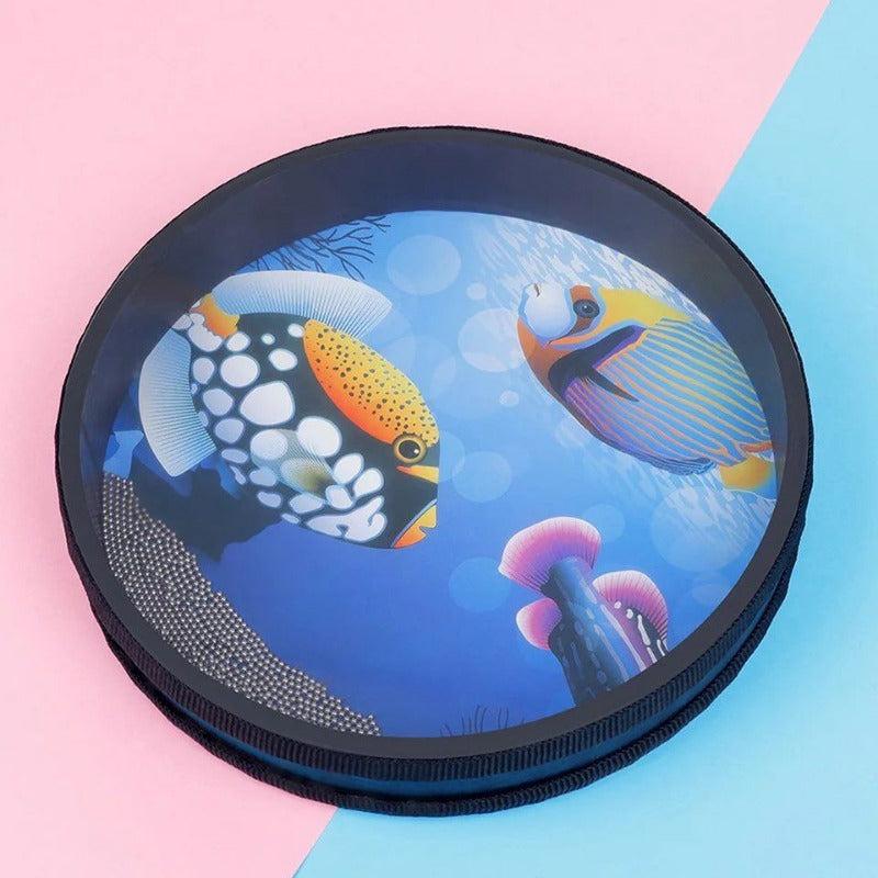 25 4cm Bead Hand Drum Ocean Wave Gentle Sea Sound Children Percussion