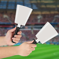25.4 cm Cow Bell With Handle - Ranch Sports Events Football Game Party