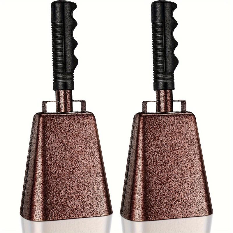 25.4 cm Cow Bell With Handle - Ranch Sports Events Football Game Party