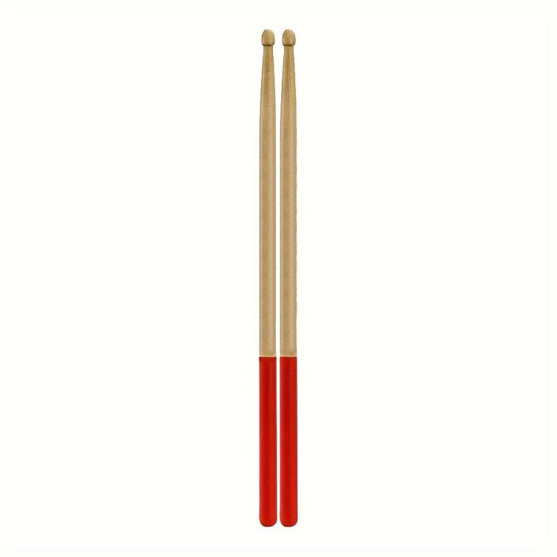 1Pair Drum Sticks Non Slip 5A Maple Wood Tip Drumsticks 6 Colors