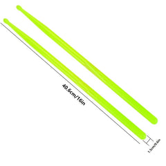 Glow in the Dark Drumsticks 5A Nylon for Adults & Kids