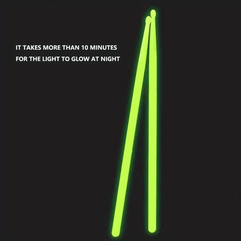 Glow in the Dark Drumsticks 5A Nylon for Adults & Kids