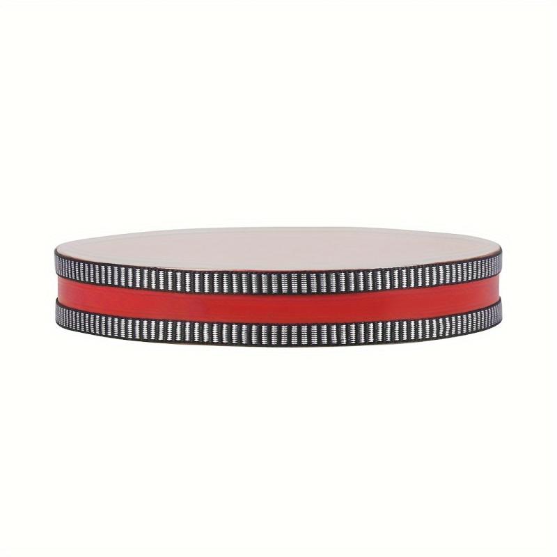 Orff Iron Sand Red Transparent Wave Drum