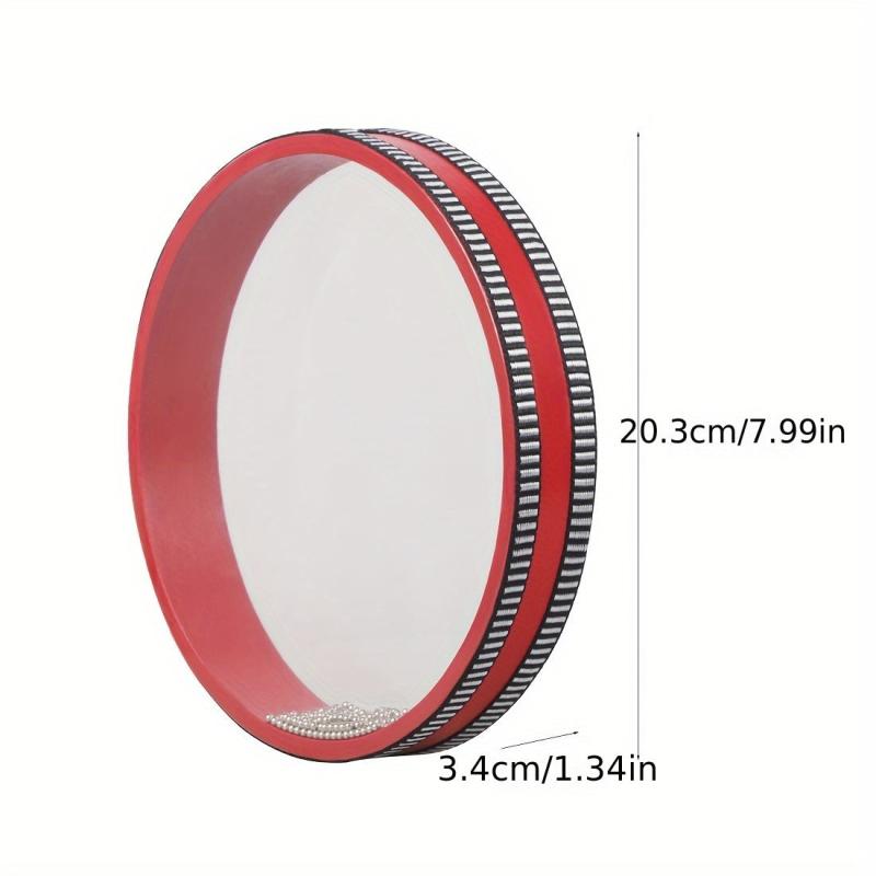 Orff Iron Sand Red Transparent Wave Drum
